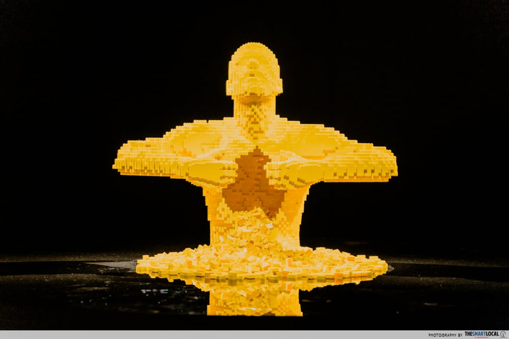 Art of the Brick - yellow