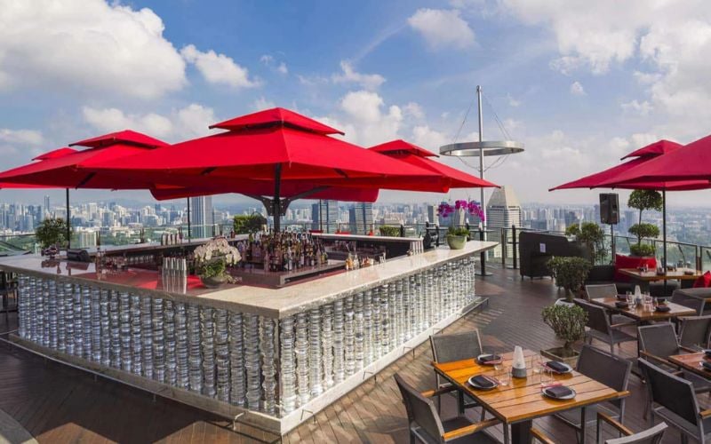 Best Rooftop Bars Singapore - CÉ LA VI