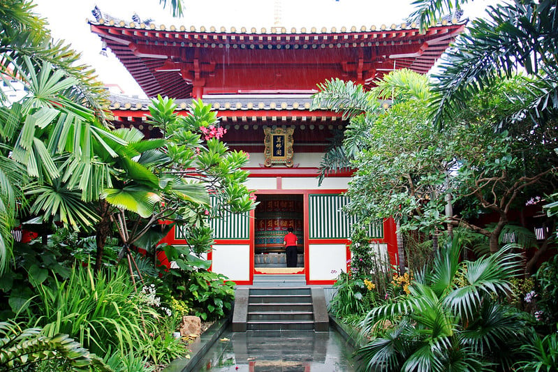 Buddha Tooth Relic Temple Zen Garden