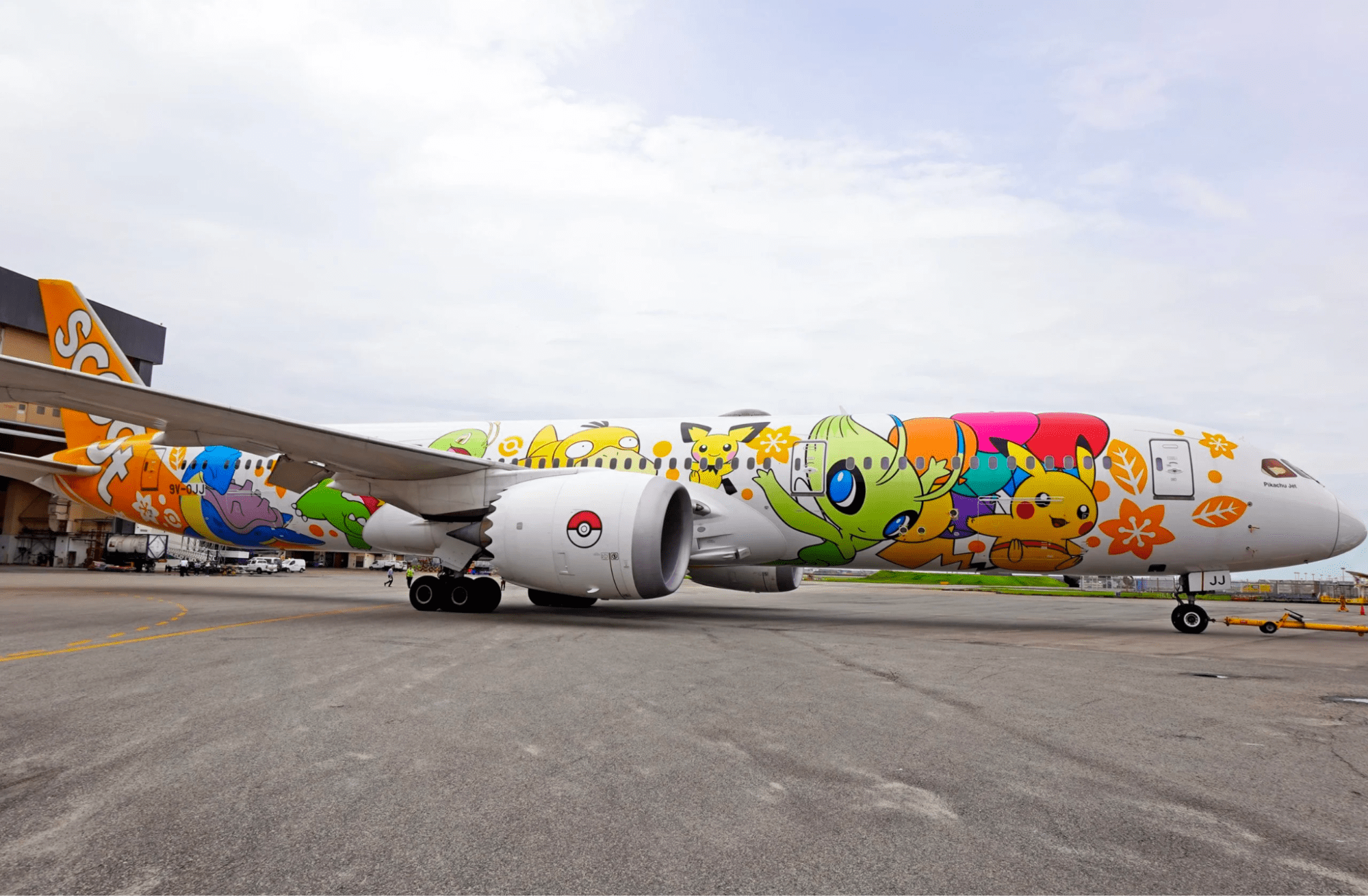 Cheap Flights To Japan - Scoot Pokemon Plane