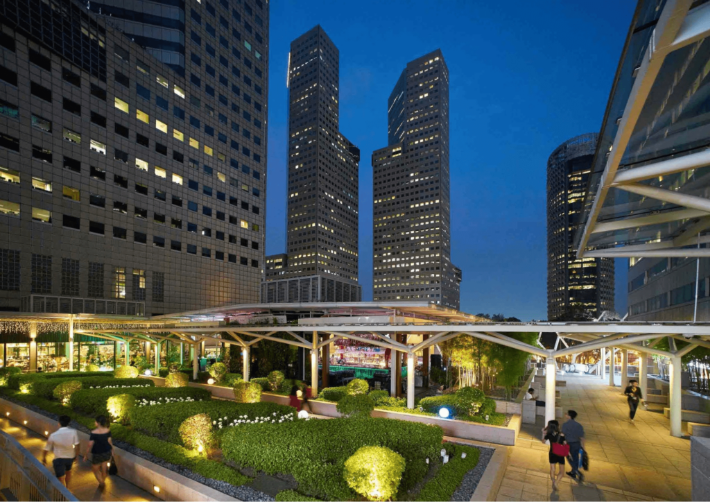 Free Study Date Spots - Suntec Sky Garden