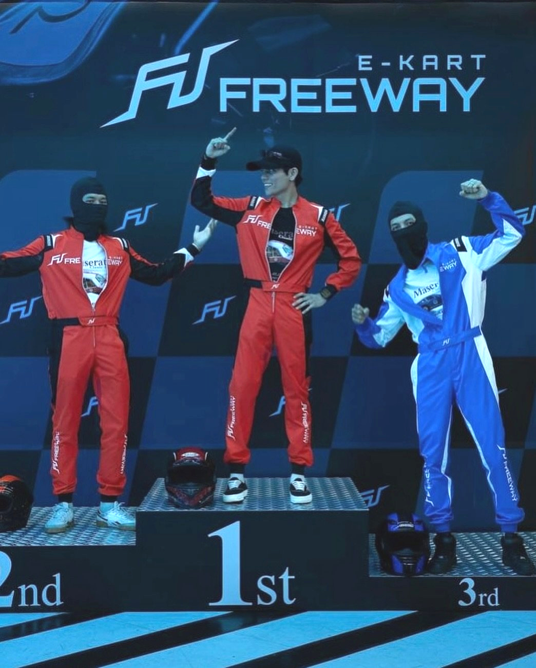 F1 podium of winners