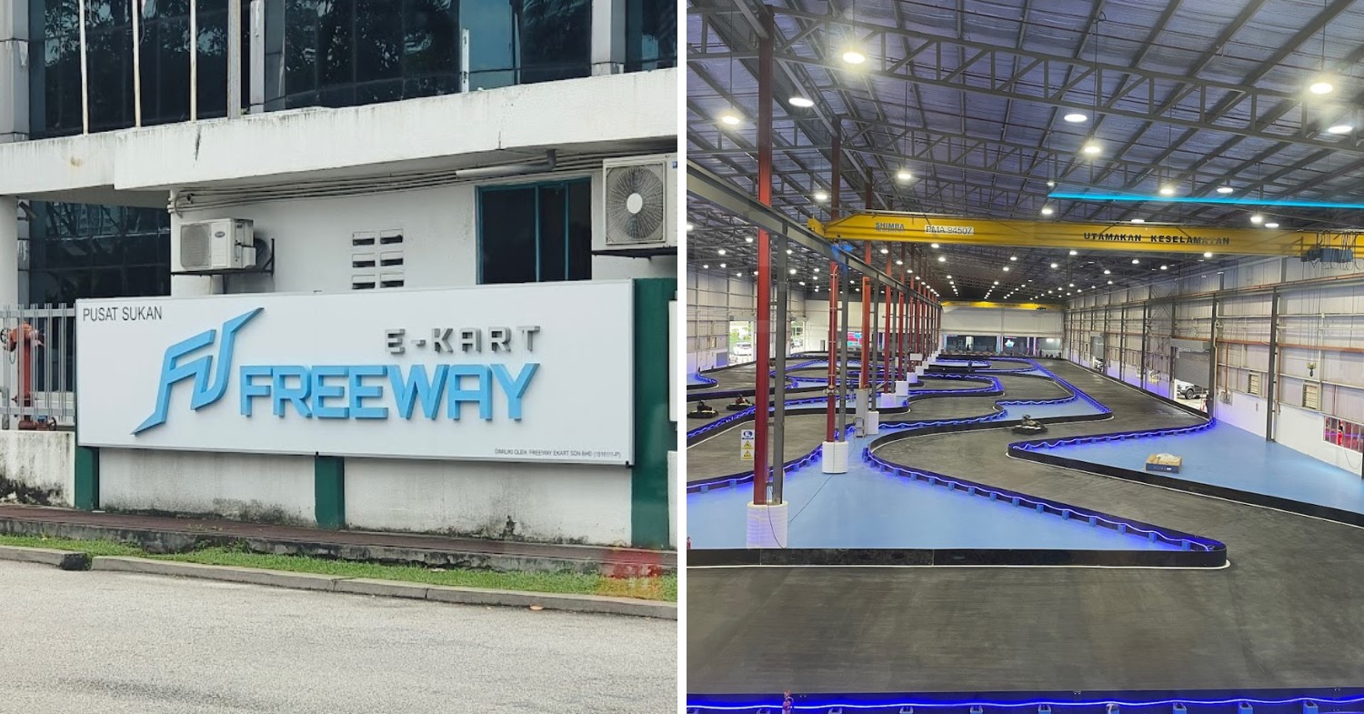 Freeway E-Kart location in old factory 