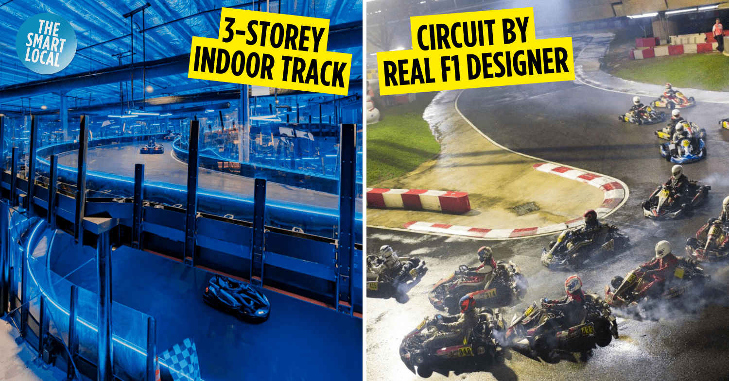 Best Go-Karting Circuits & Virtual Racing Arenas In Singapore To Pretend You’re An F1 Driver