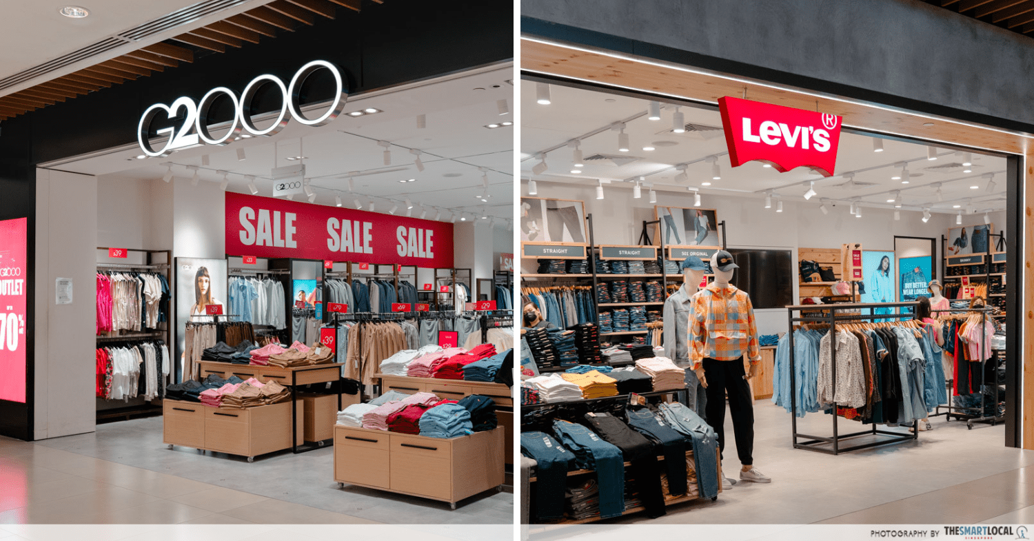 G200 & Levi's shops 