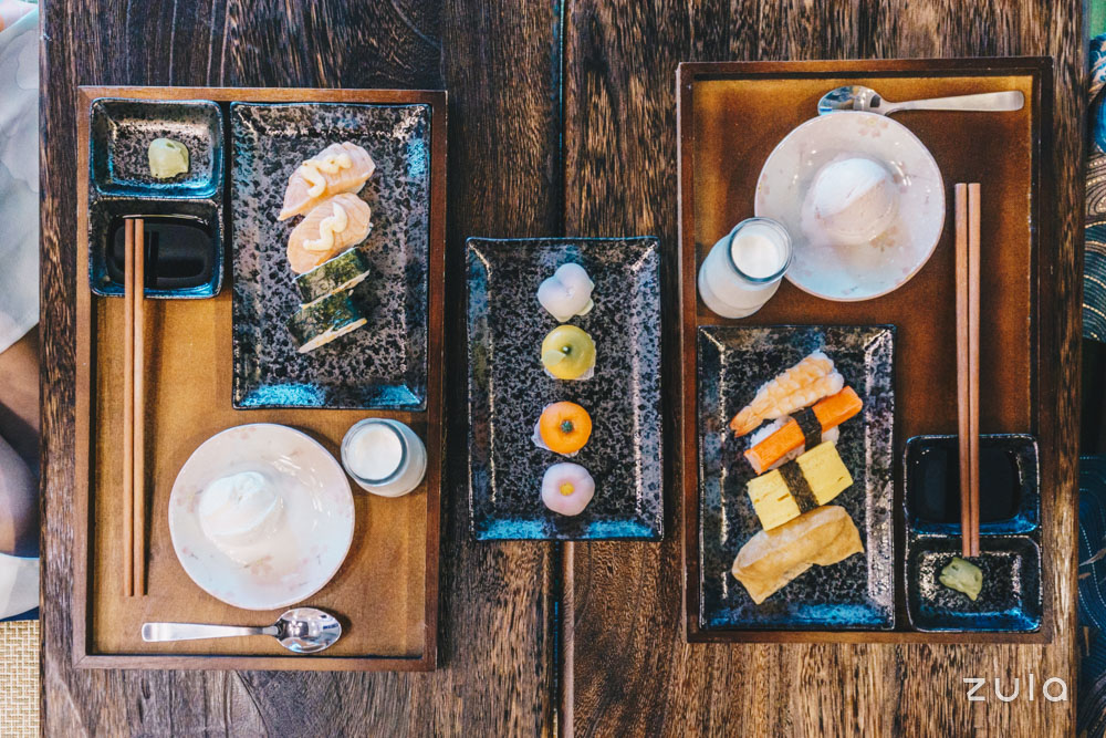 Jurong things to do - sushi platter 