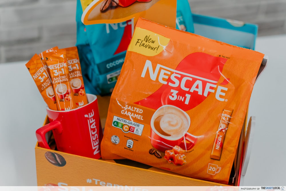 NESCAFÉ Salted Caramel coffee flavour