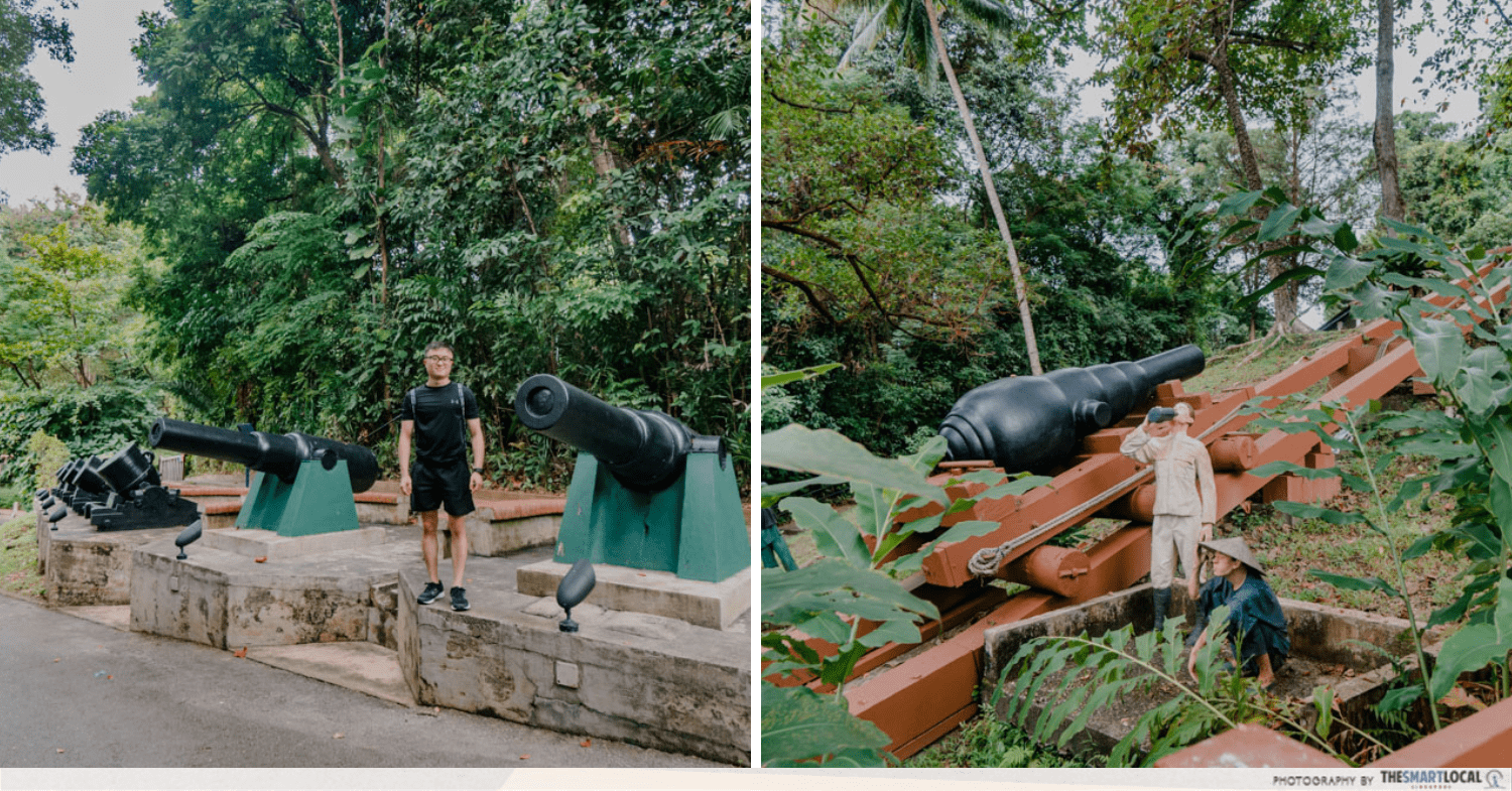 sentosa guide - fort siloso