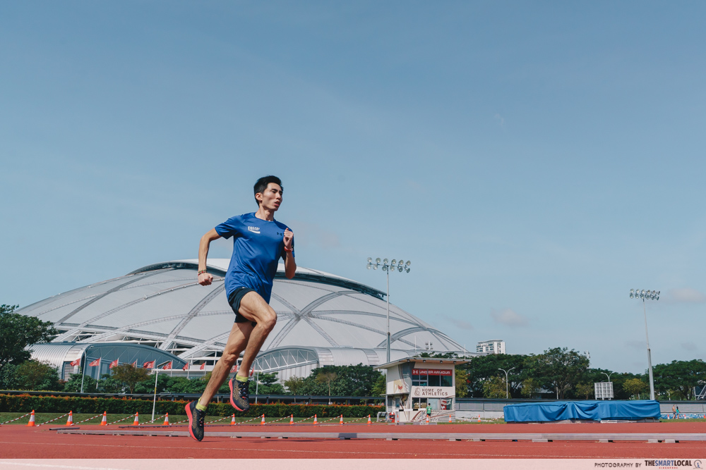 Soh Rui Yong 2.4km run