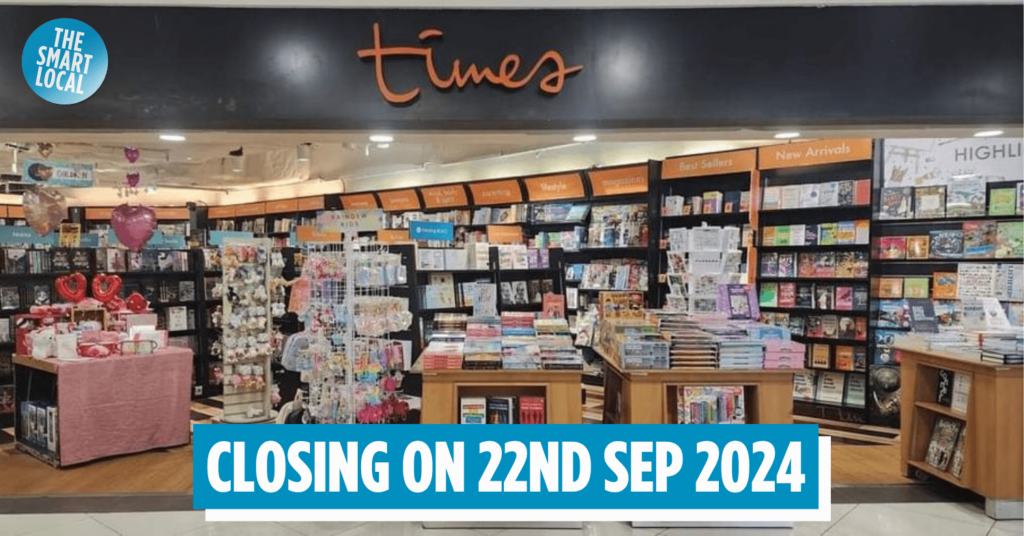 Times Bookstores closing in Singapore cover image