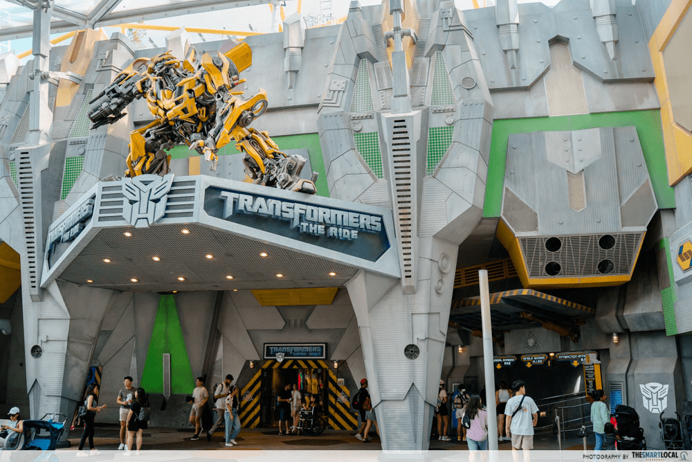 USS Transformers ride