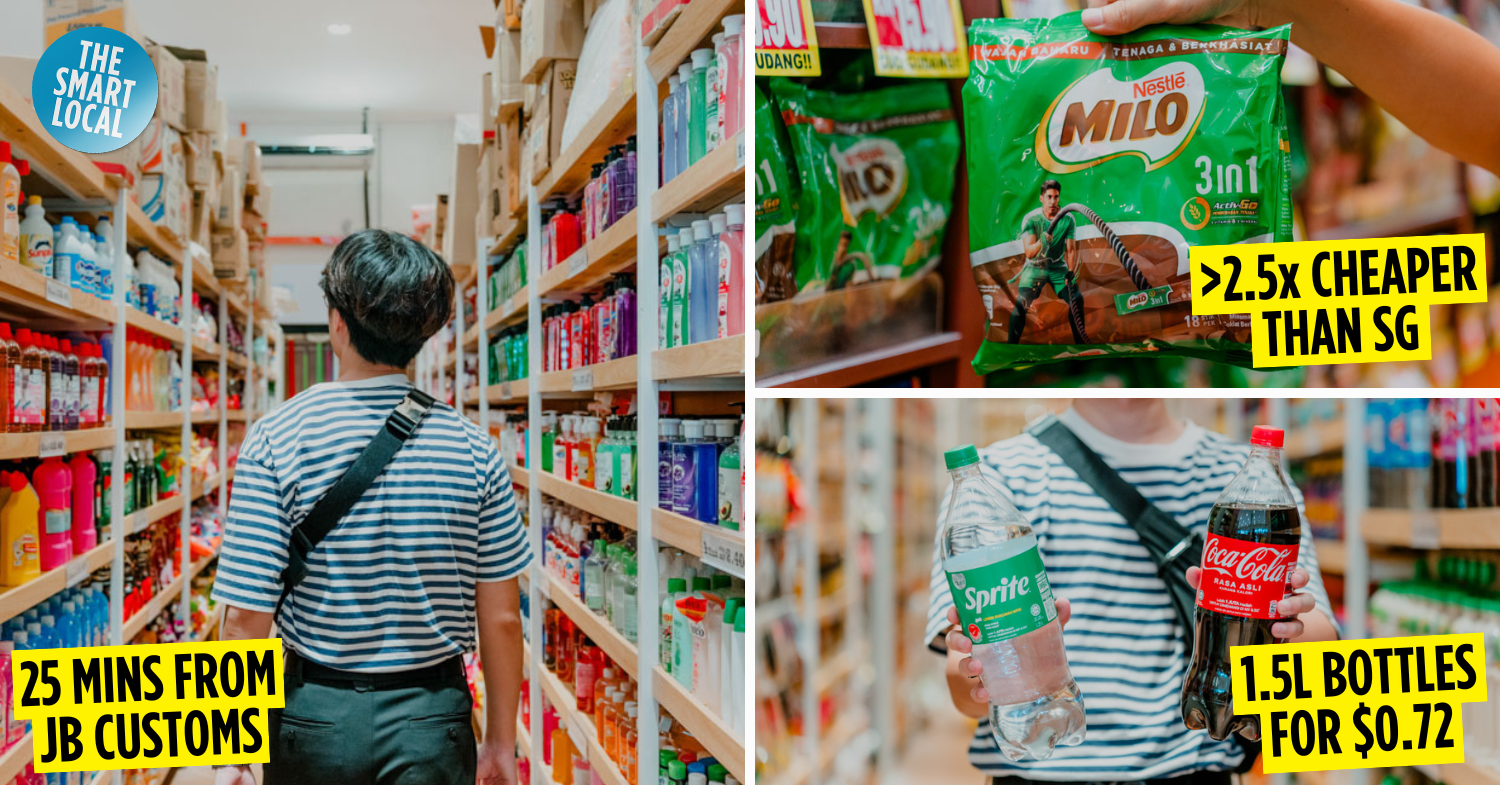 There’s A 2-Storey Dollar Store In JB With Household Essentials & Snacks From Less Than $1