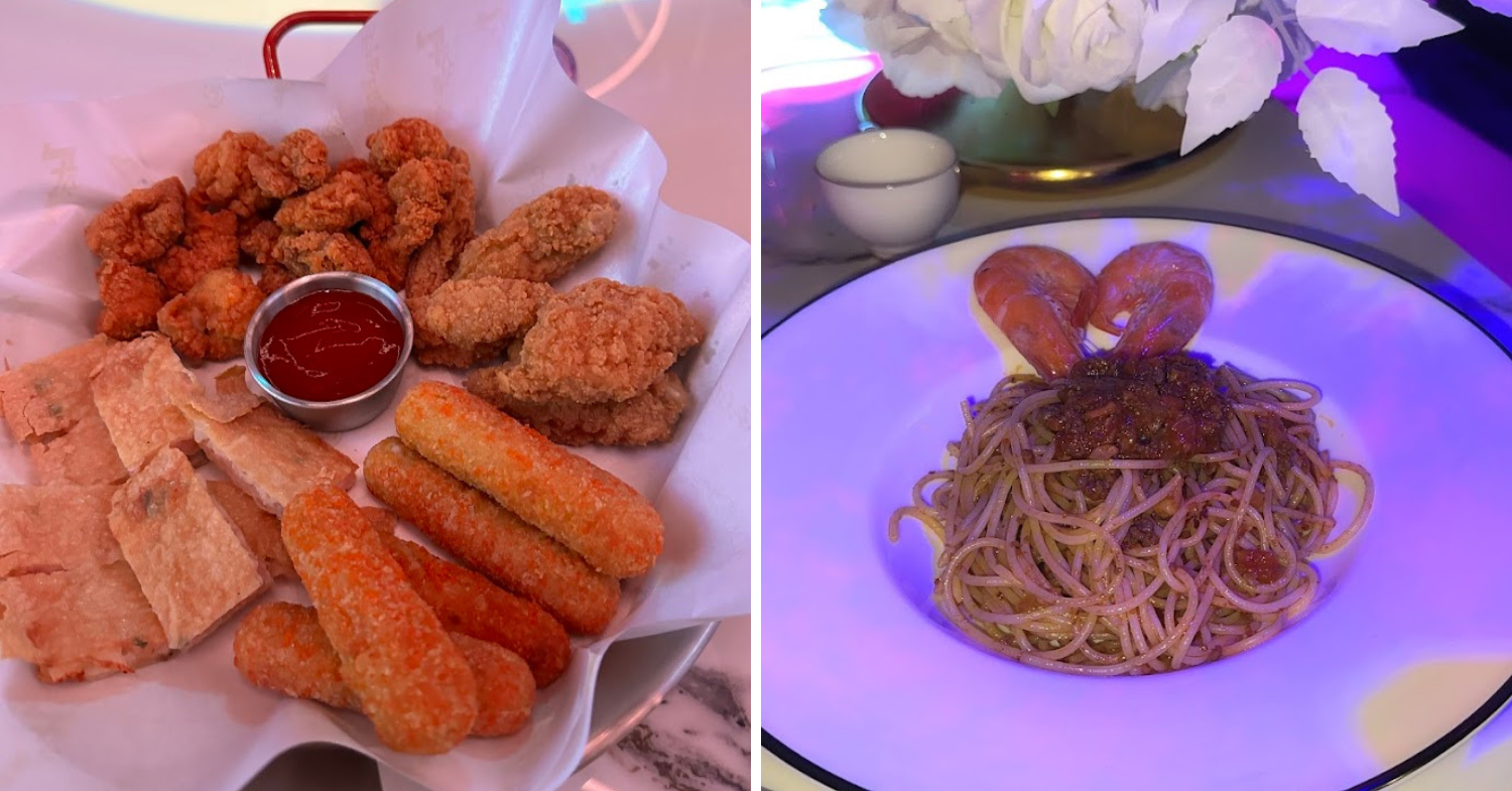 Zplus KTV Orchard - fried finger food & bolognese pasta 