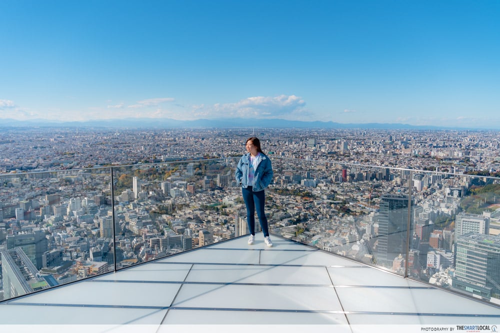 japan itinerary - Shibuya Sky view