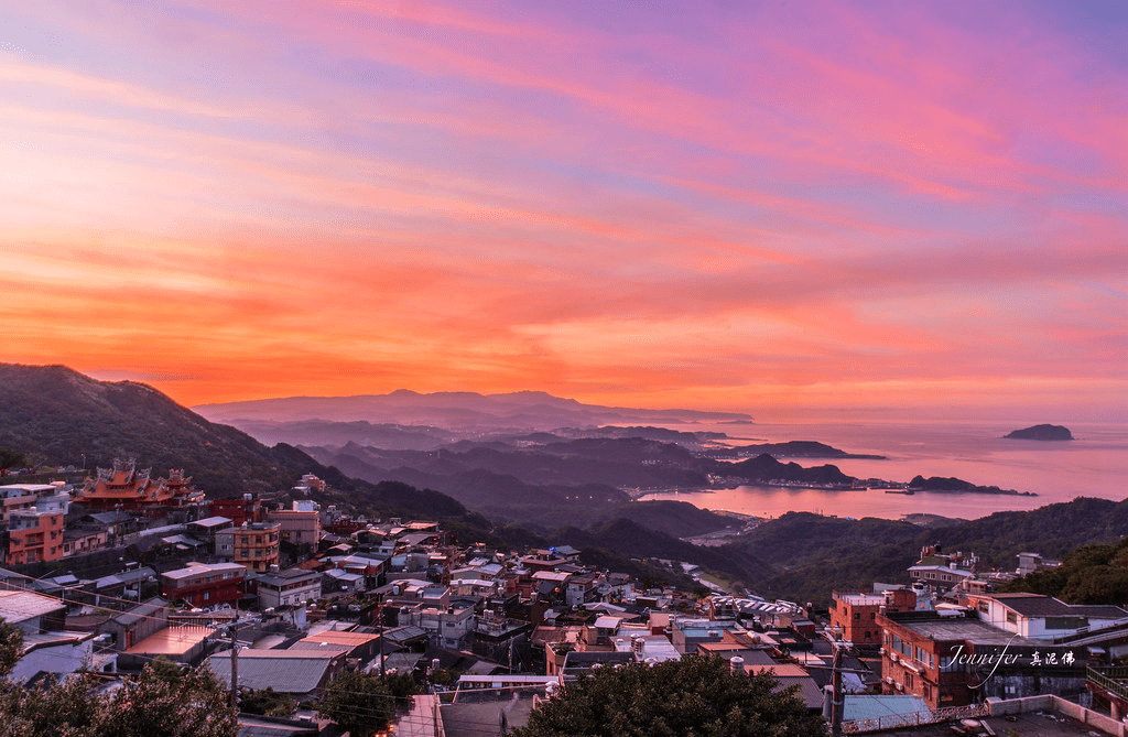 jiufen sunset