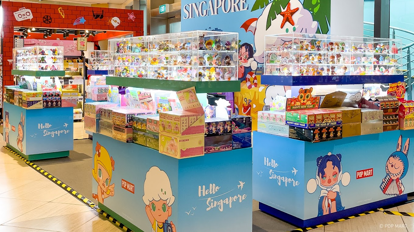 pop mart singapore - Pop Mart Pop-Up Store suntec city