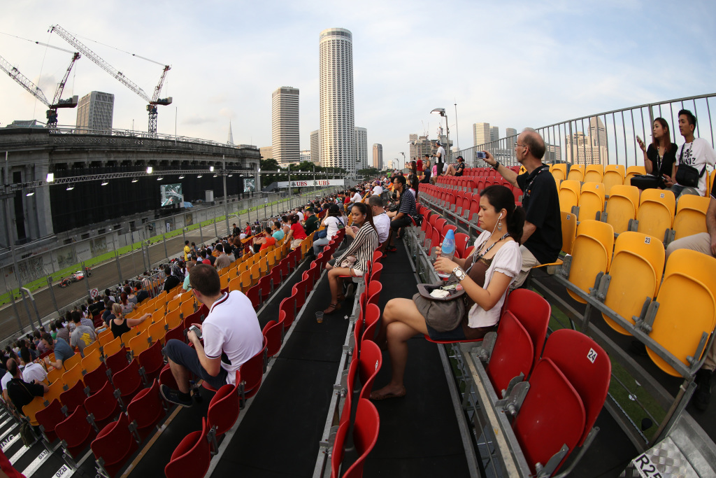 singapore grand prix guide - grandstand seats