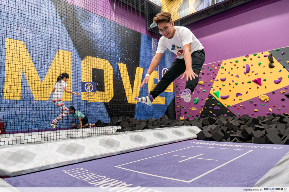 trampoline parks singapore - SuperPark Singapore