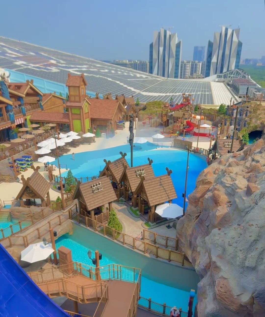 viking themed water park