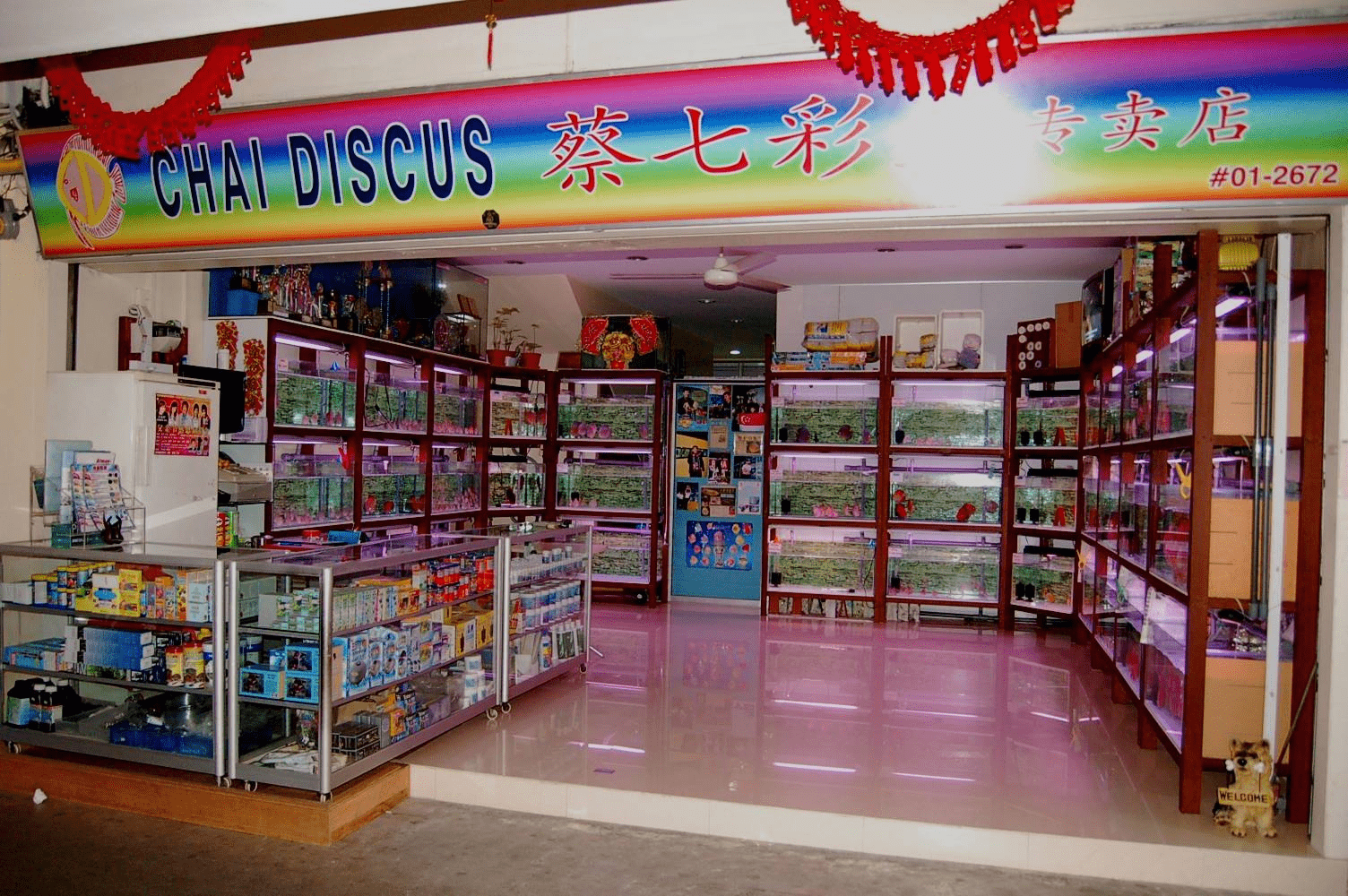 Aquarium shops - shop