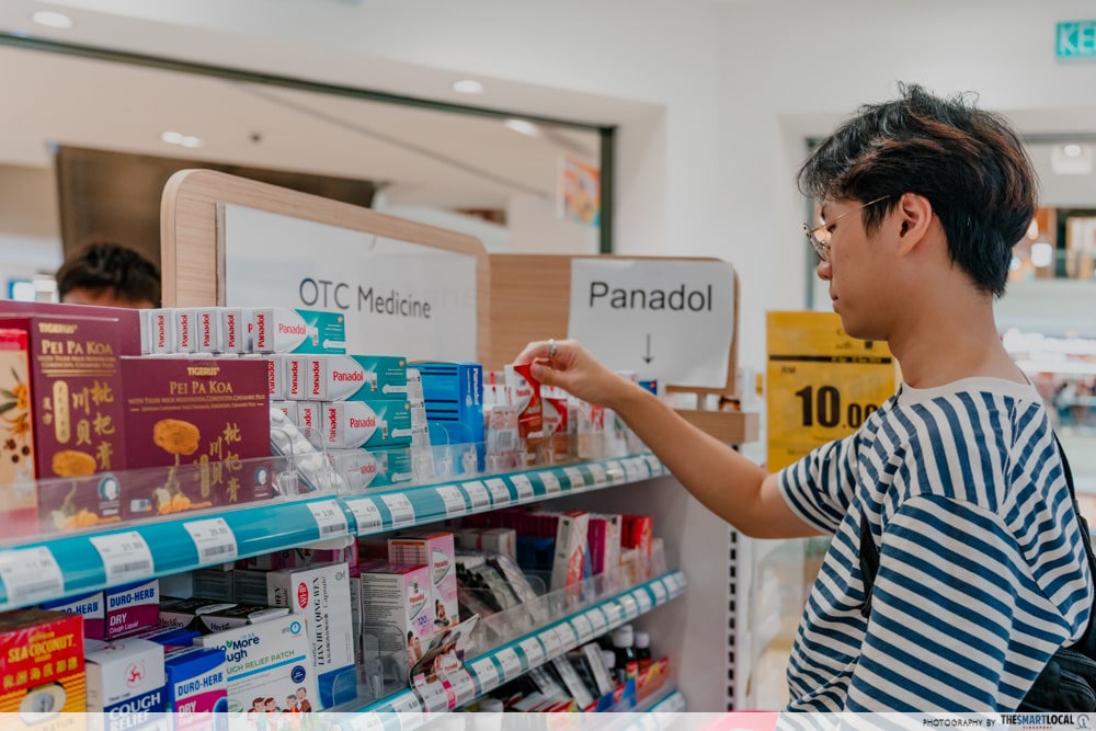 Buying medicines from a pharmacy in JB