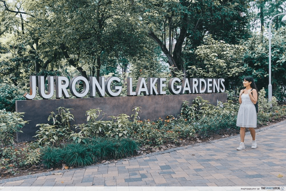 Jurong Lake Gardens sign