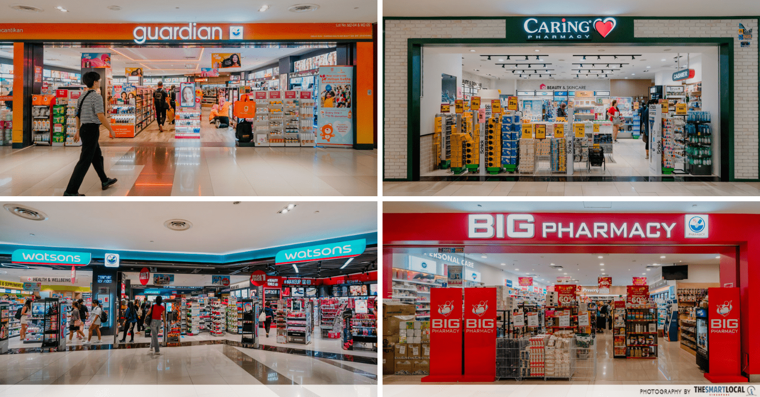 Pharmacies in JB