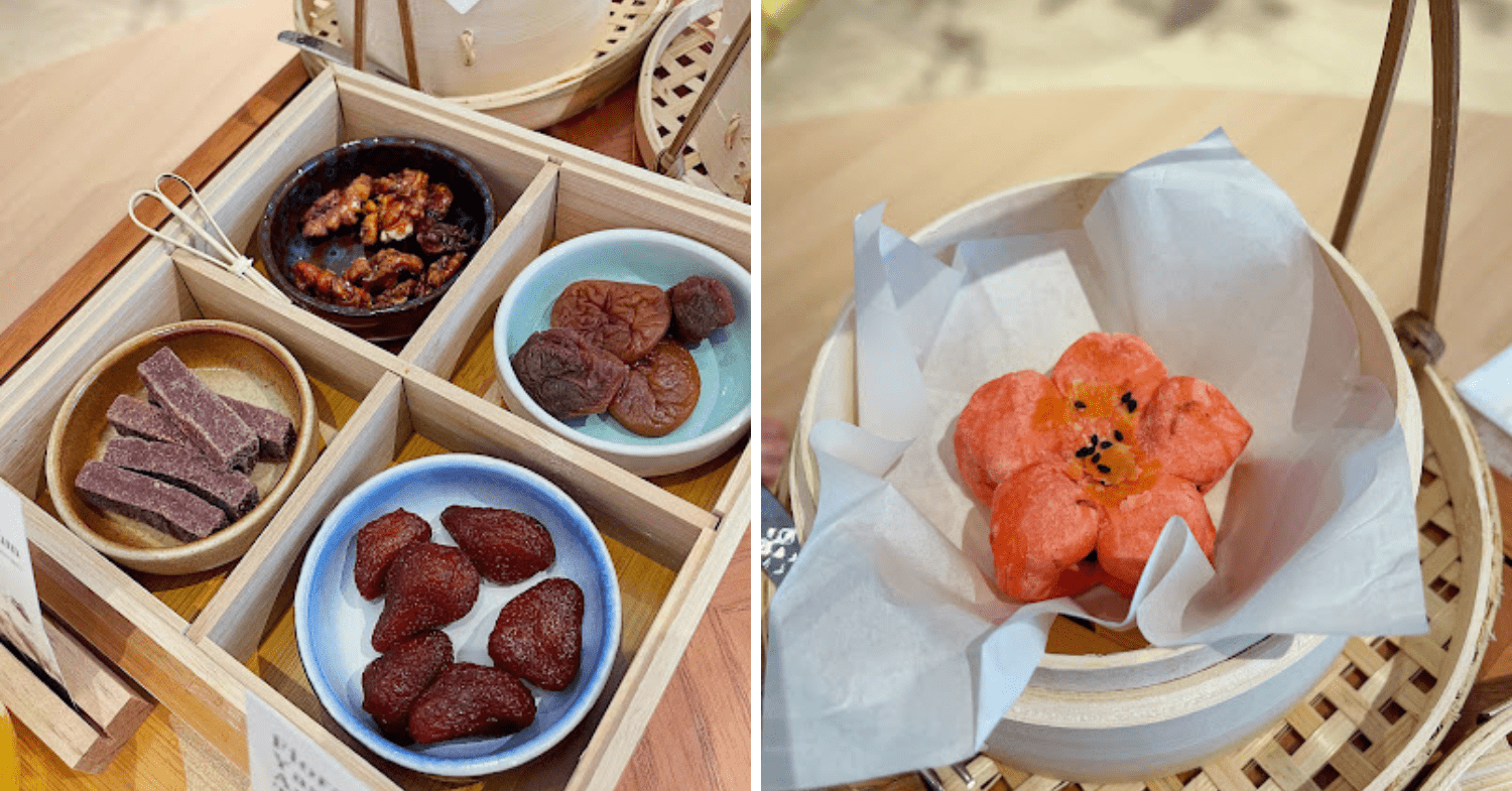 Preserved dried fruits & Chinese pastries