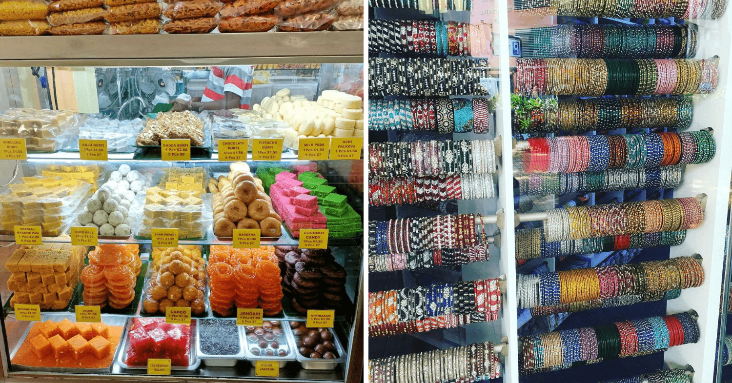 Snacks & accessories at Little India Arcade