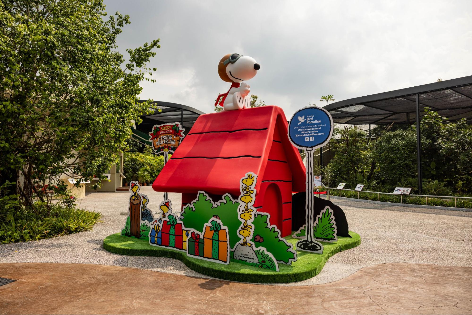 Snoopy dog house