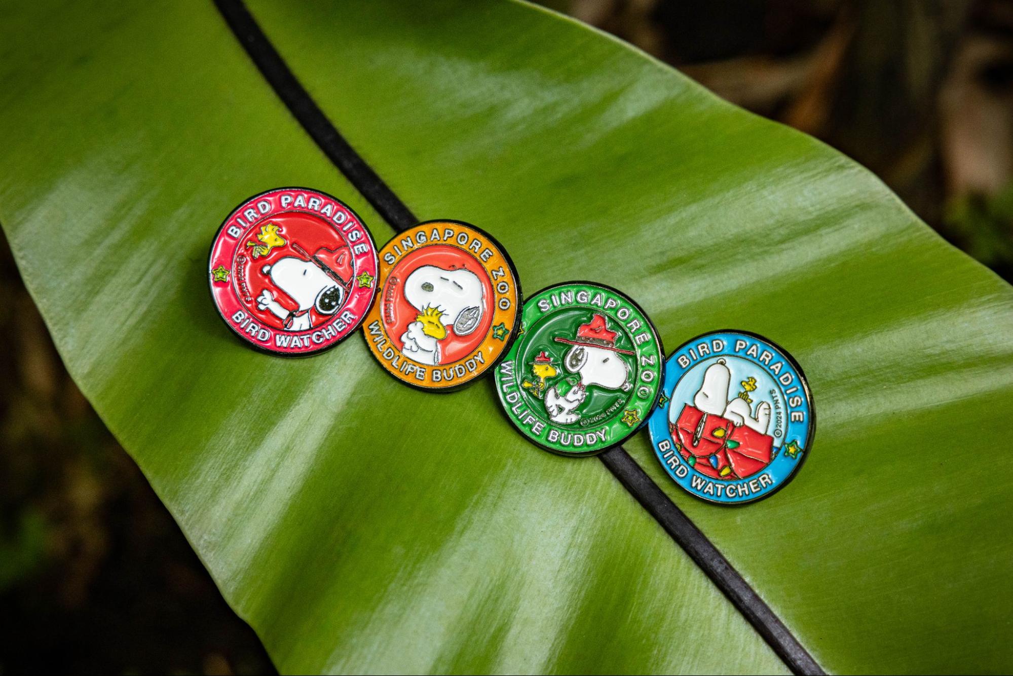 Snoopy scout badges- Festive Wild-erland