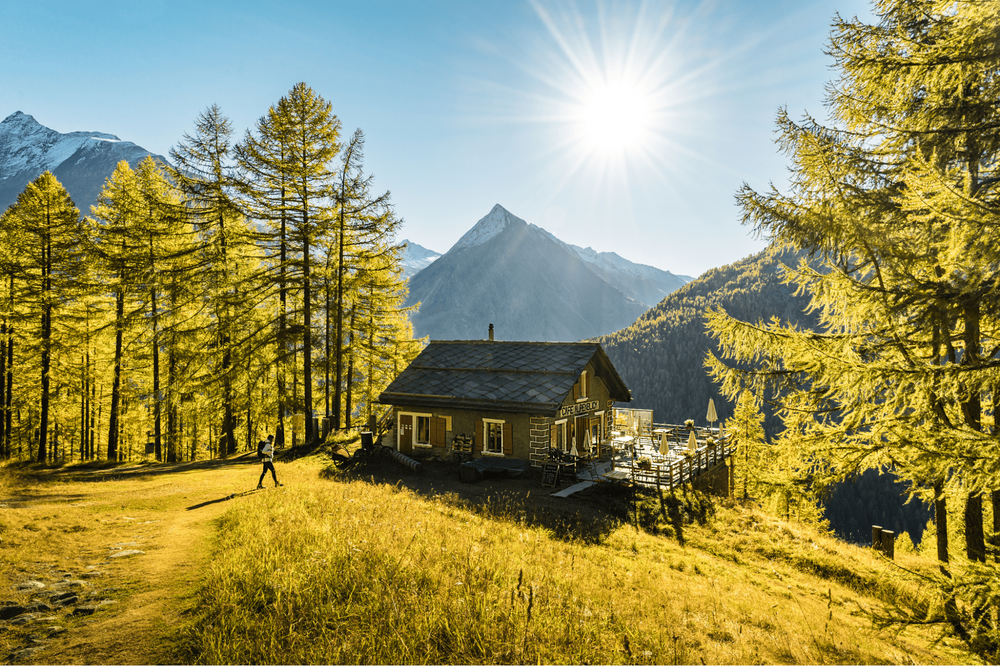 Swiss Alps in Saas-Fee