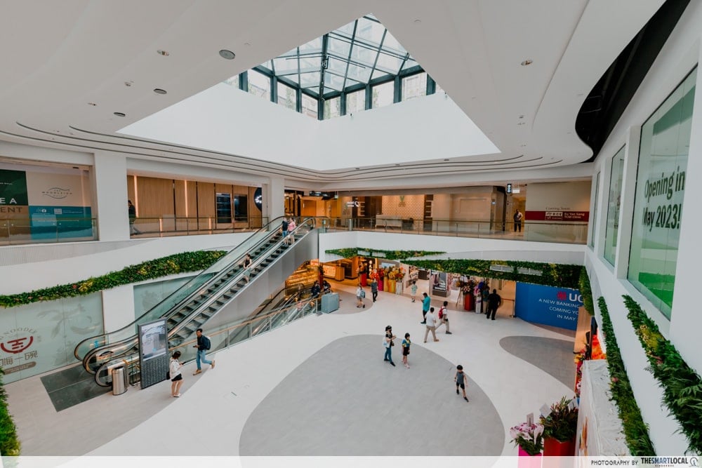 The Woodleigh Mall skylight