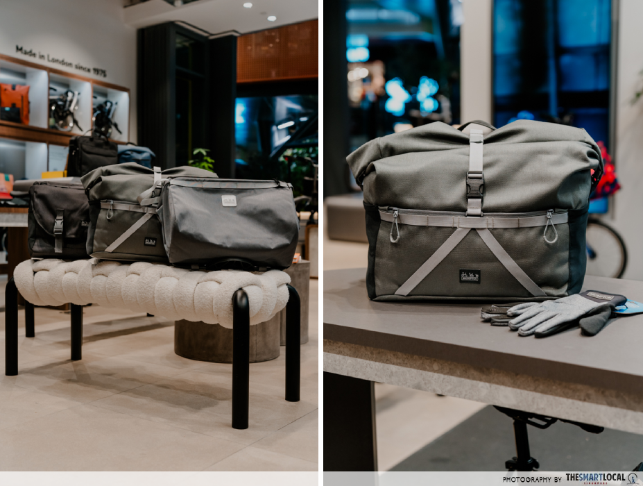 Brompton Junction bicycle bags 