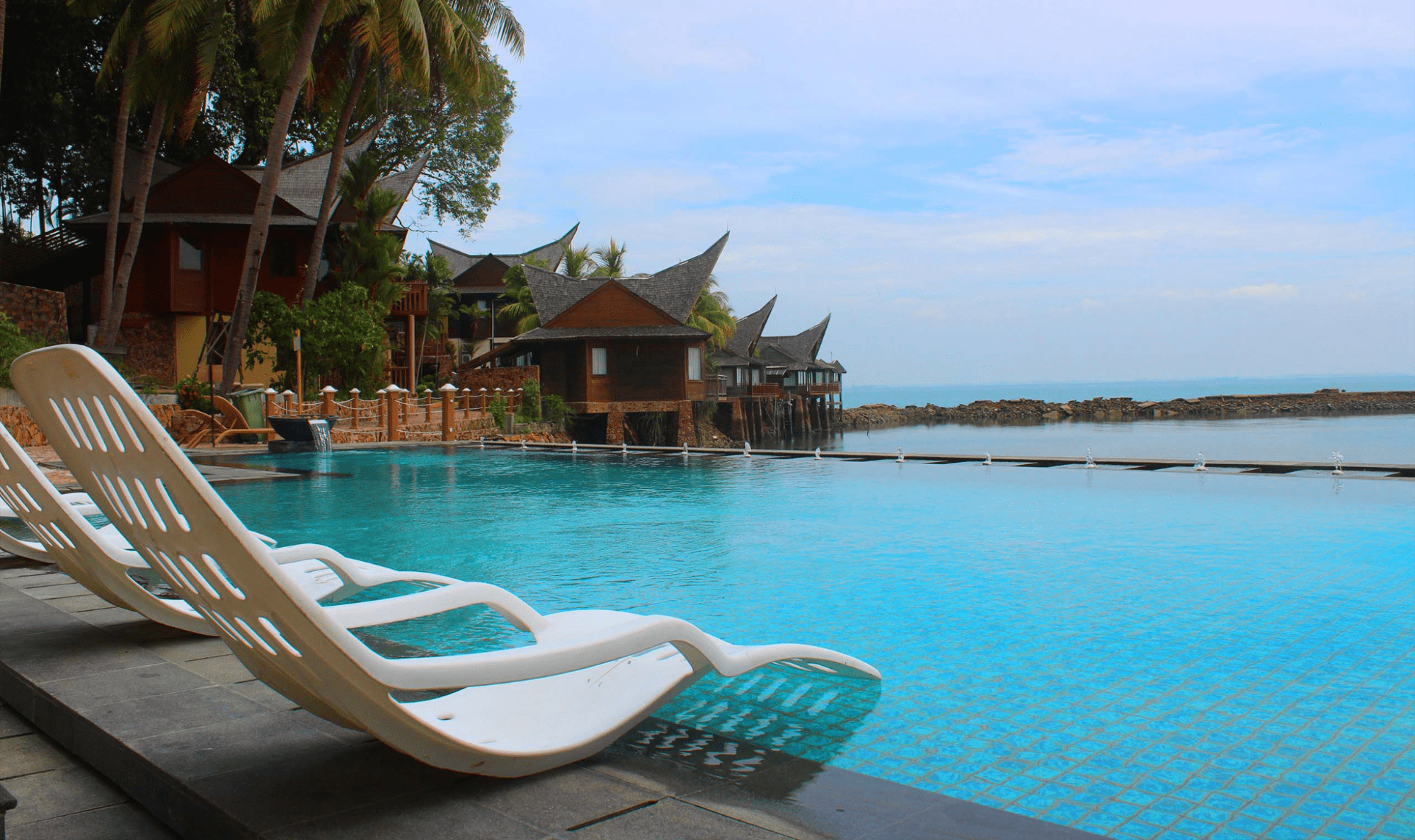 batam resorts - Batam View Beach Resort pool