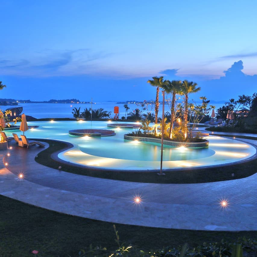 batam resorts - Harris Resort Barelang Batam pool