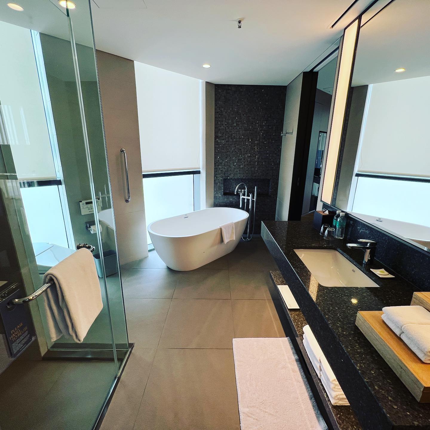 hotels in seoul - Courtyard by Marriott Seoul Botanic Park bathroom