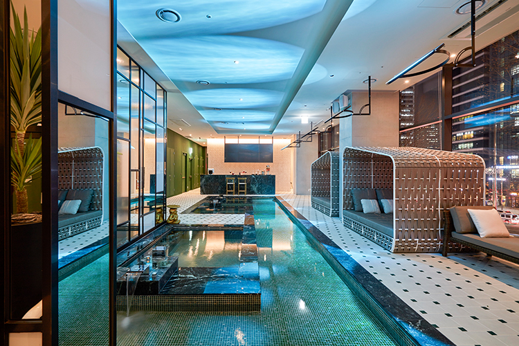 hotels in seoul - Hotel in 9 Gangnam roman bath water feature