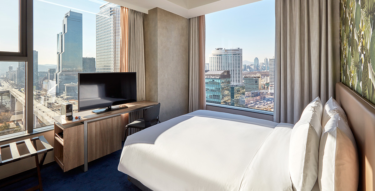 hotels in seoul - Hotel in 9 Gangnam room