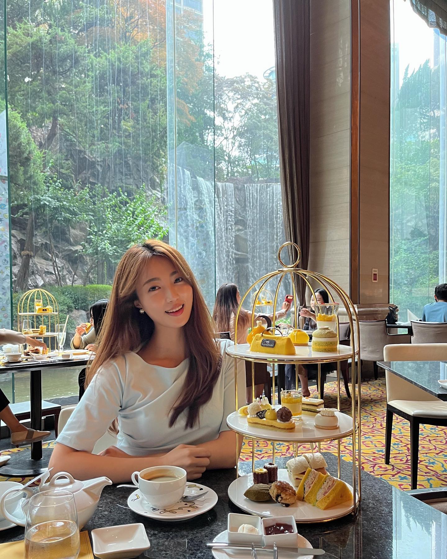 hotels in seoul - Lotte Hotel Seoul Executive Tower high tea