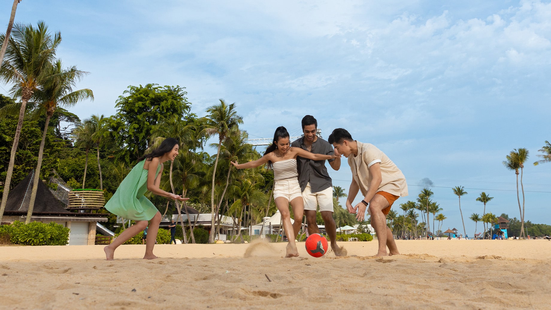 Sentosa beach