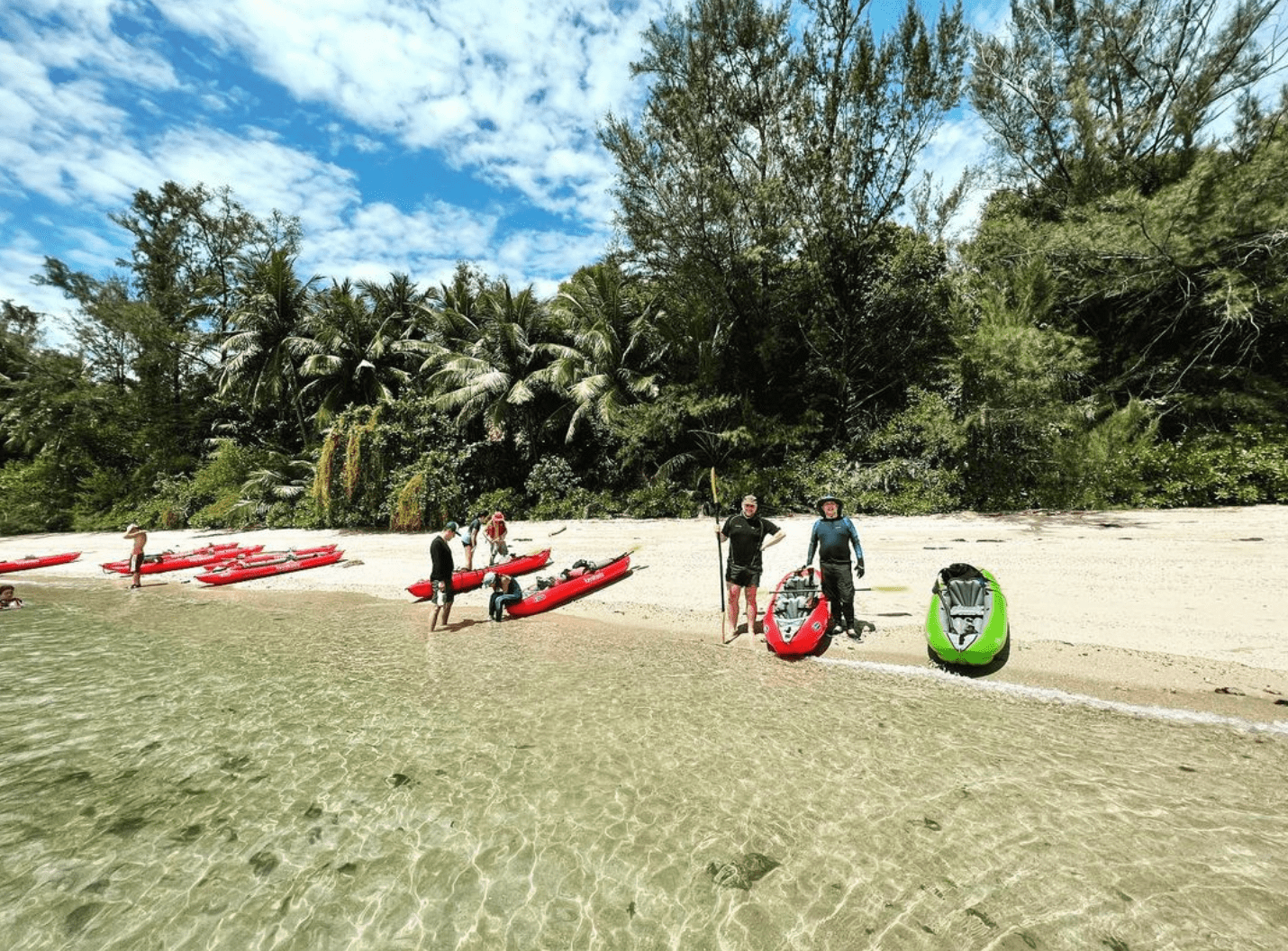 kayak in singapore southern islands