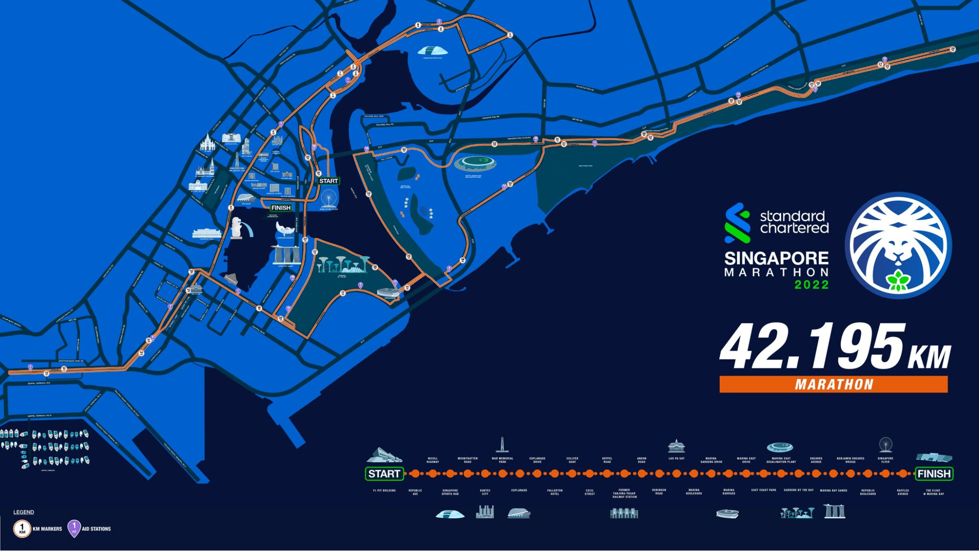 marathon guide SCSM 2024 route