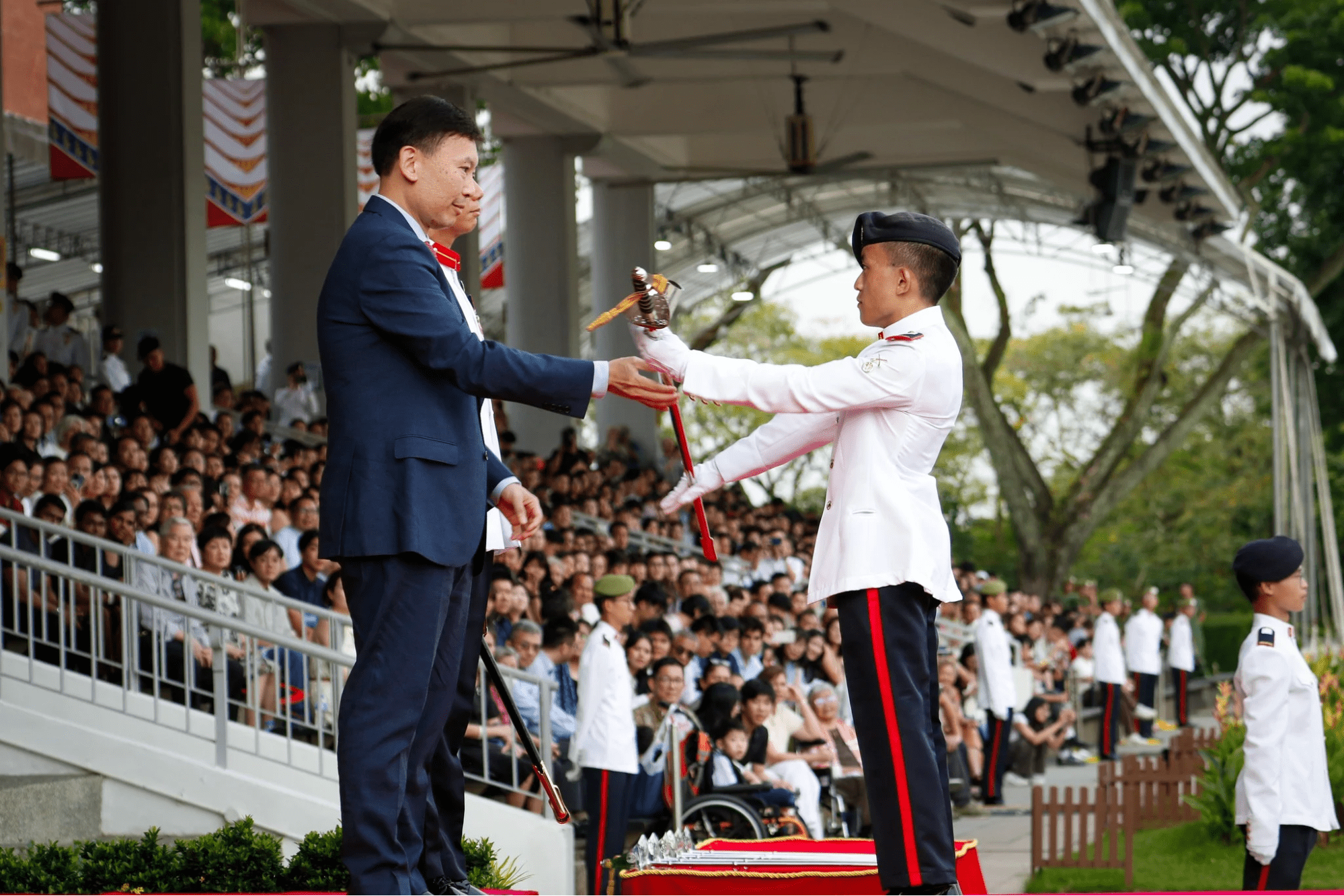 Army officer receives sword of honour 