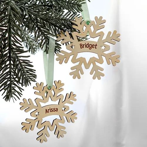 christmas gift ideas - snowflakes