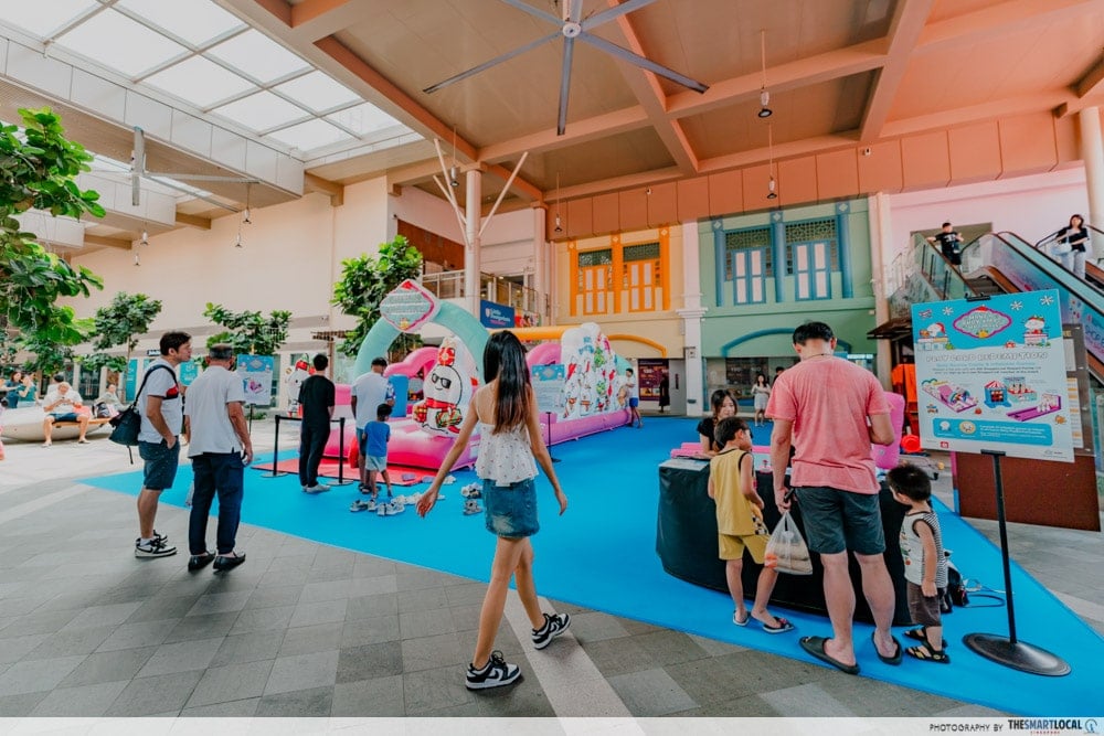 HDB Malls Quby - Quby event booths