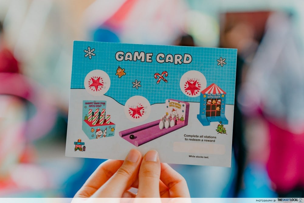 HDB Malls Quby - Game card