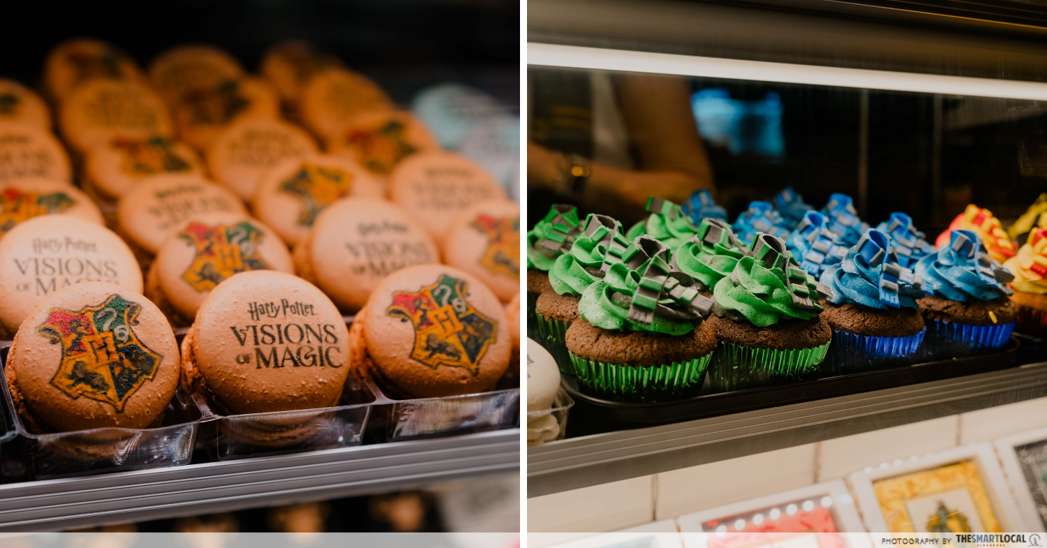 Harry Potter Visions Of Magic - macaron cupcakes