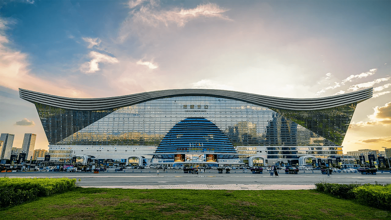 New Century Global Center exterior