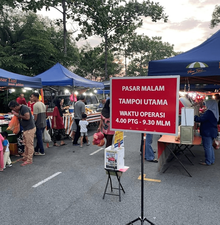 Night Markets In JB - Taman Tampoi Utama Night Market